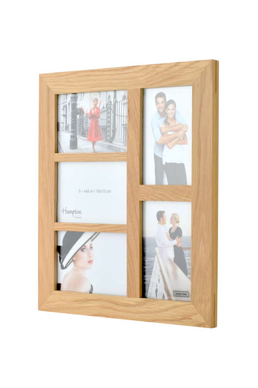 New England 4×6 Solid Oak Photo Frame