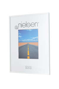 Nielsen Pearl Gloss White Glass Glazed