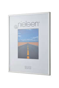 Nielsen Pearl Matt Silver Glass Glazed