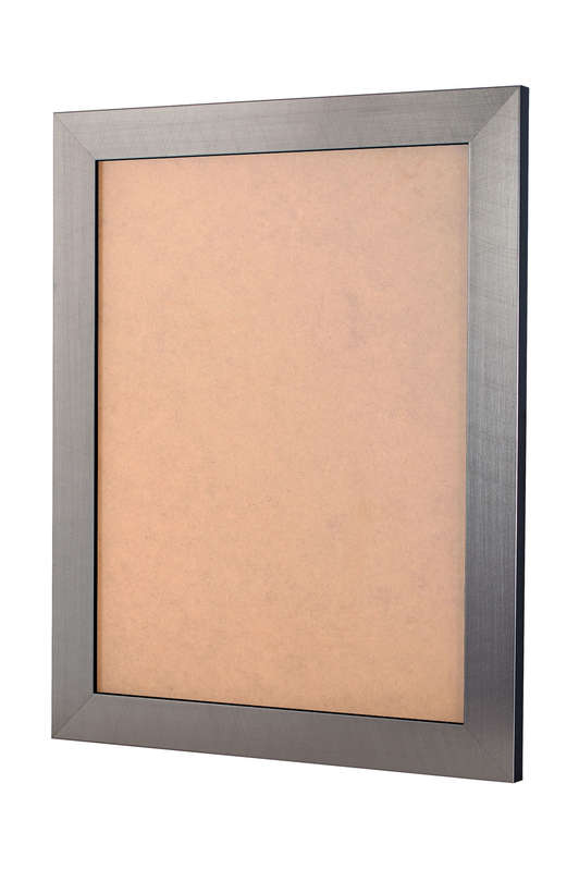 Scratched Silver picture frame 36mm - Best4Frames