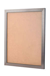 Scratched Silver picture frame