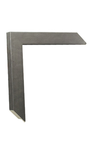Flat metallic pewter 25mm