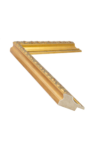 Shiny, ornate gold