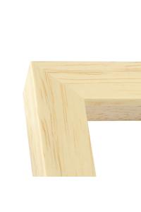 Soft, smooth natural wood