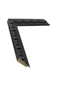 Ornate matt black 