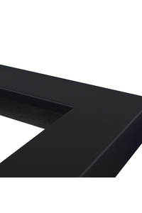 Smooth matt black 