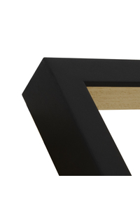 Matt black deep profile