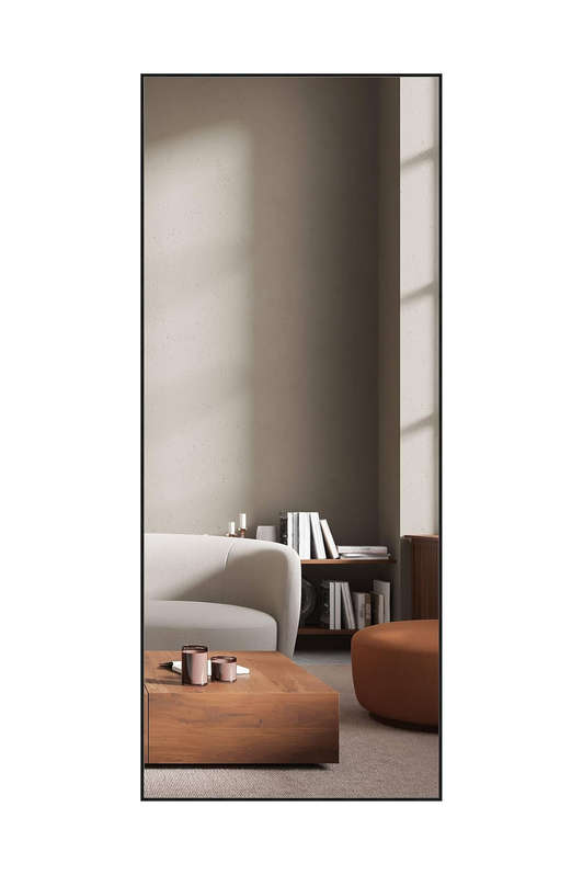 Nielsen Alpha Wall Mirror Black 70x170cm 