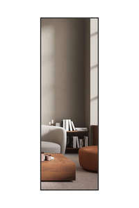 Nielsen Alpha Wall Mirror Black 50x150cm 