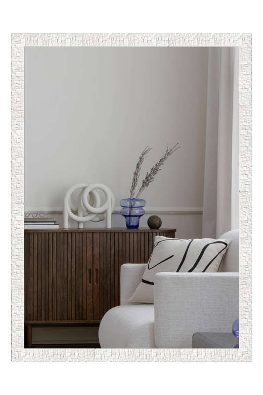 Nielsen Florentina Wall Mirror White 50x70cm