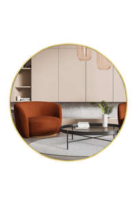 Nielsen Jaron Wall Mirror Gold 60x60cm