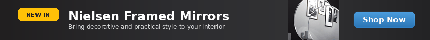 Nielsen Framed Mirror promotional banner