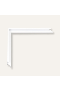 Matt White Aluminium Slim 7