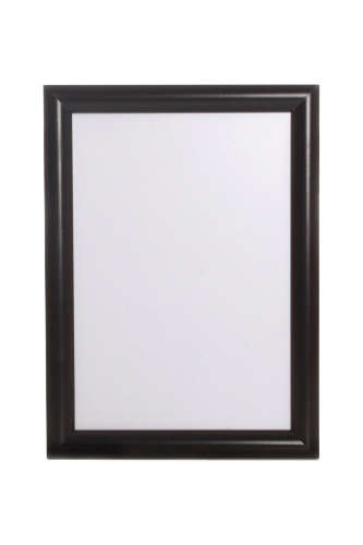 Snap Frame Black 25mm - Tamper Resistant - Best4Frames